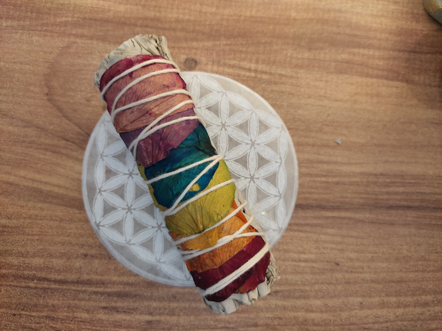 Bâton de sauge 7 chakras - 9 cm