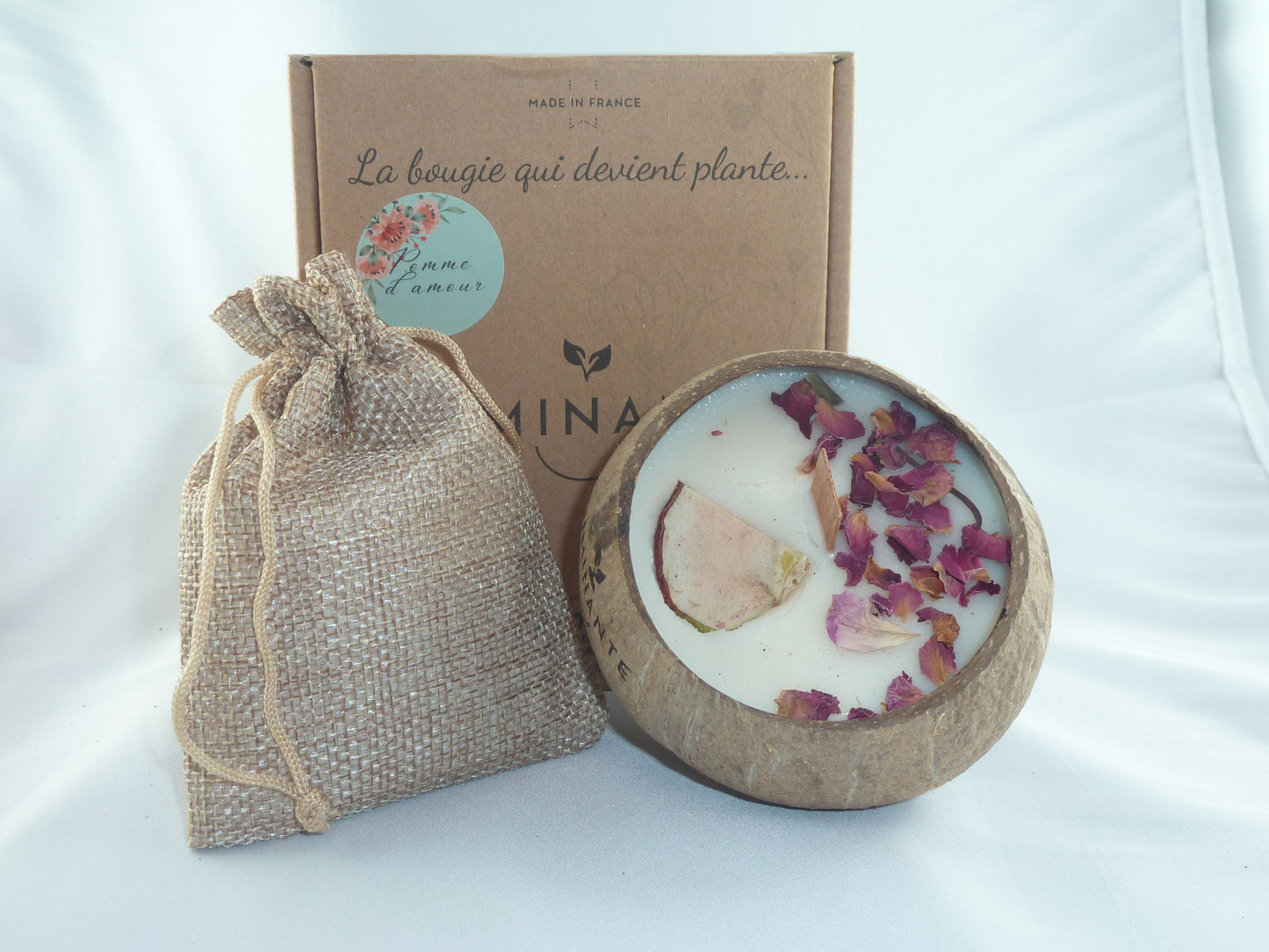 La Bougie qui devient plante_Pomme d'Amour